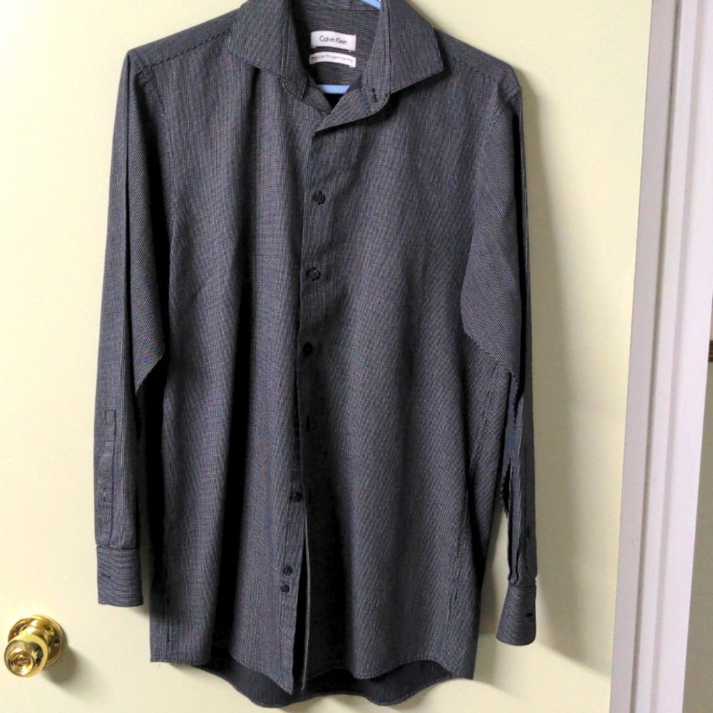 Calvin Klein Black Dress Shirt